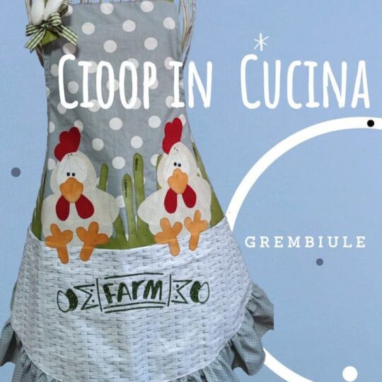 Cioop in cucina ... Grembiule - CARTAMODELLO