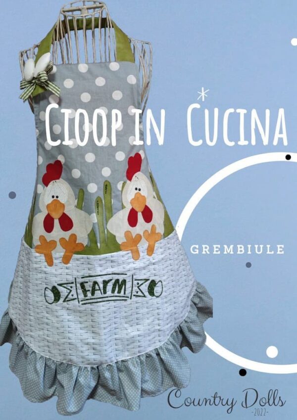 Cioop in cucina ... Grembiule - CARTAMODELLO