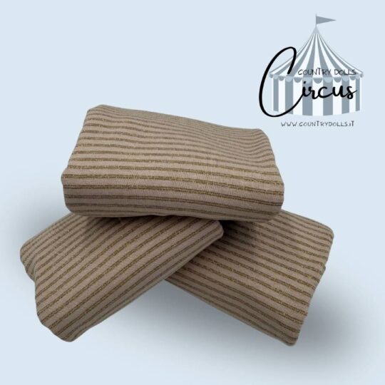 JER2510 - jersey beige a righe oro glitter