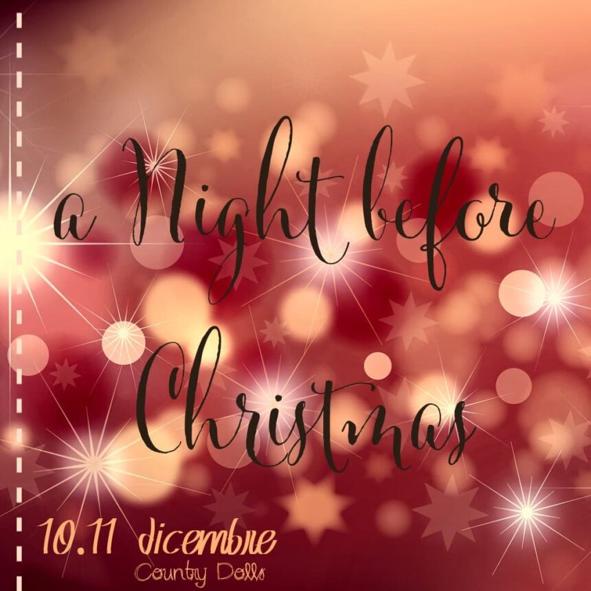 a Night before Christmas – corso di cucito creativo