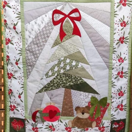 CHRISTMAS TREE QUILT - cartamodello