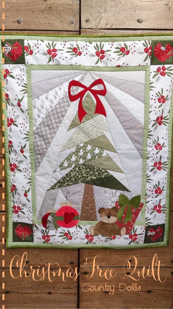 Corso di cucito creativo per la realizzazione del  mini quilt christmas tree