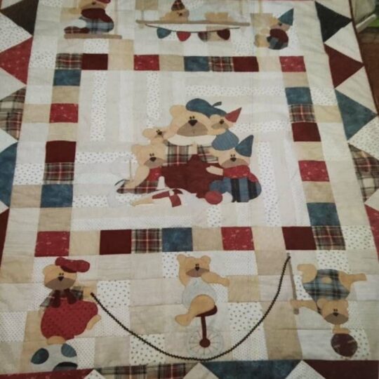 CIRCUS PATCH QUILT - cartamodello