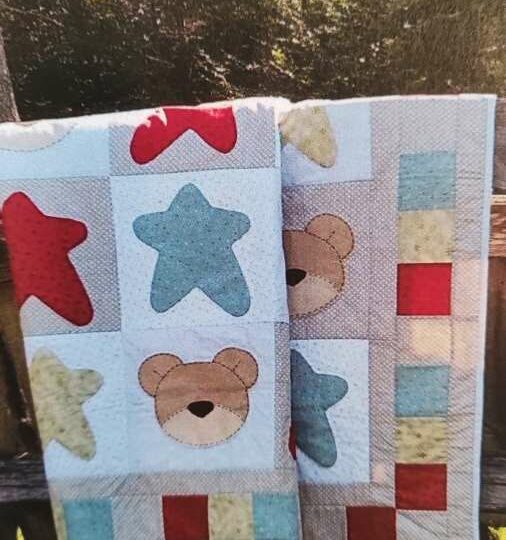 TEDDY & STARS QUILT - cartamodello