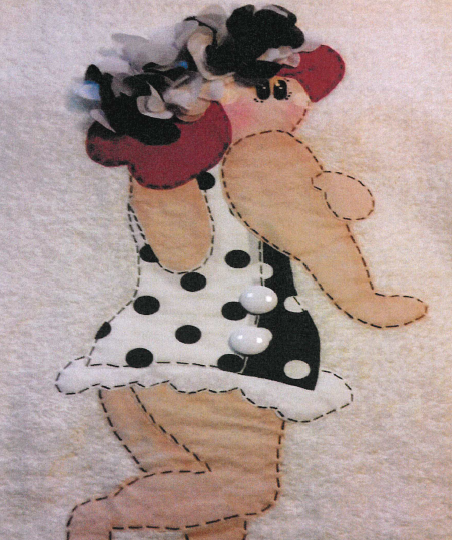 LOLA - pin up cartamodello applicazione