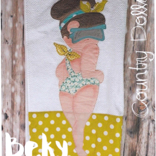 BECKY - pin up cartamodello applicazione