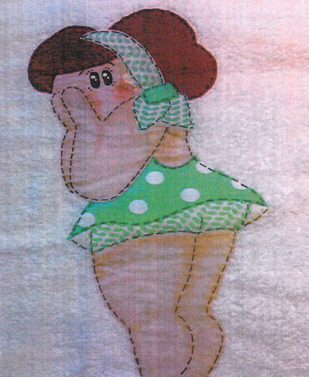 cartamodello applicazione Amber Pin up