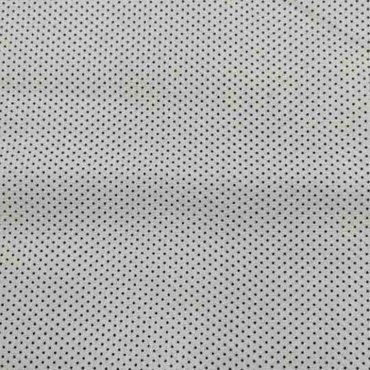 TEXCO2255 - cotone panna micro pois neri 1 mm