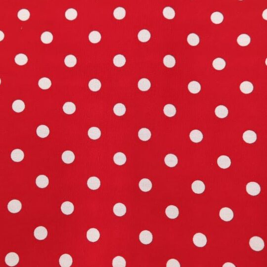 TEXCO2264 - rosso pois medio panna diametro 8 mm