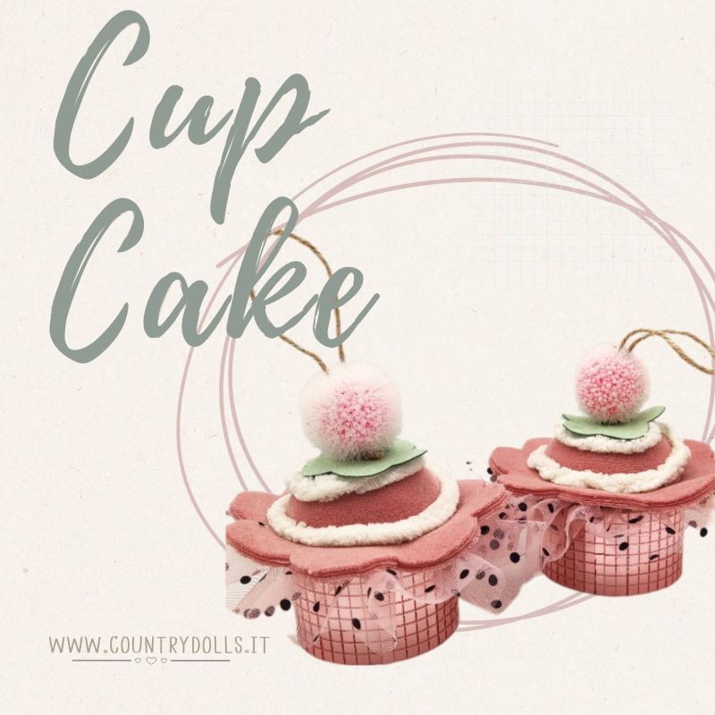 CUP CAKE rosa antico