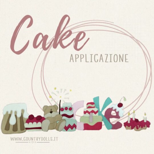 Cake applicazione per plaid