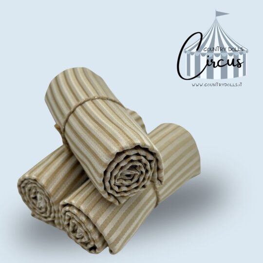 TEXCO2550 - righe oro e panna