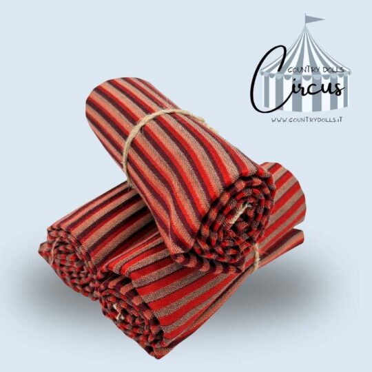 TEXCO2552 - righe rosso scuro