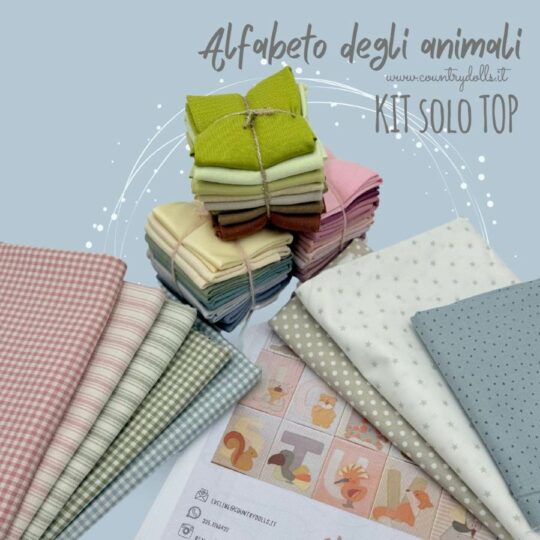 ALFABETO - KIT TOP e BINDING