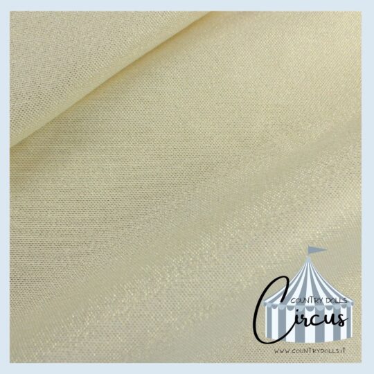 TEXCO2240 - tovagliato 65/35/5 panna glitter oro