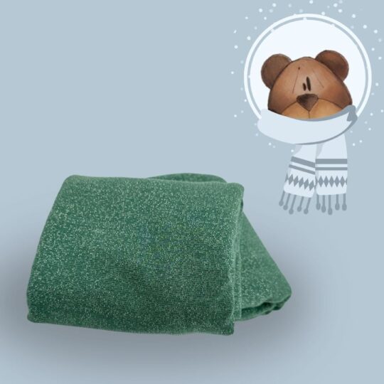 JER-2517 - jersey verde giada glitter