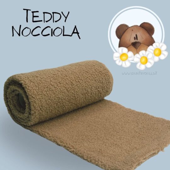 Pelliccia TEDDY - NOCCIOLA