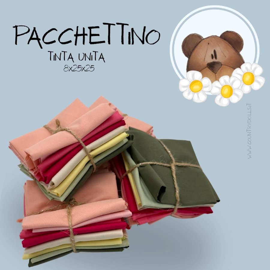 PACCHETTINO tinta unita SPRING 2026