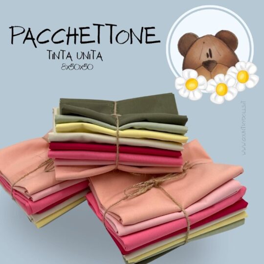 PACCHETTONE tinta unita SPRING 2026