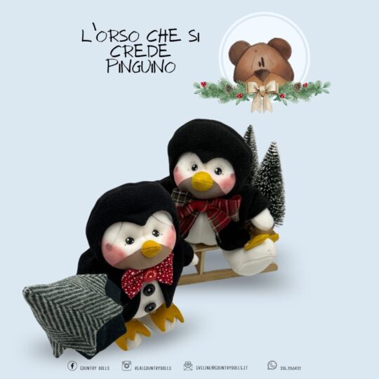 L'ORSO CHE SI CREDE UN PINGUINO