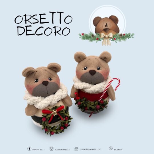 ORSETTO DECORO KIT