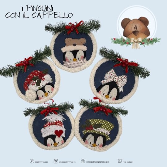 I PINGUINI COL CAPPELLO (applicazione)